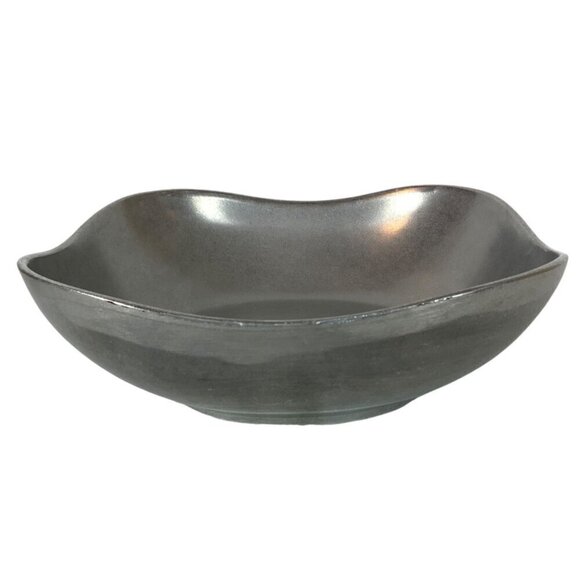 Wilton Armetale Plough Tavern Medium Boston Bowl 9 inch Satin Pewter Square Dish - Picture 4 of 8